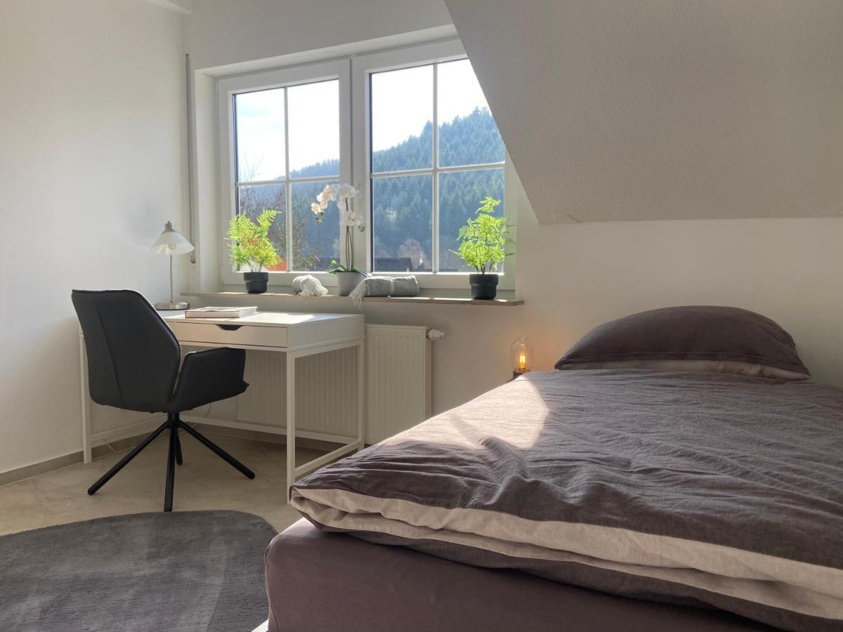 Ferienwohnung Westerwaldblick Haiger Esterno foto